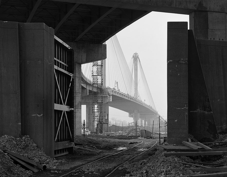 /product//construction-of-the-clark-bridge-dawn-fog-alton-illinois-1993/