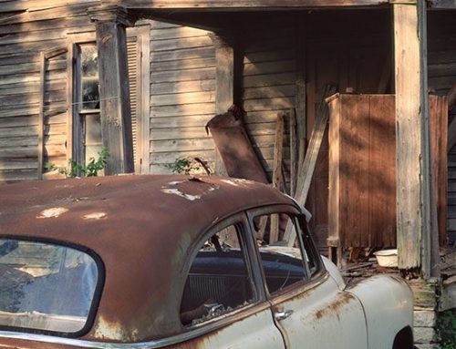 Old Car, Hoffman Home, St. Genevieve, Missouri