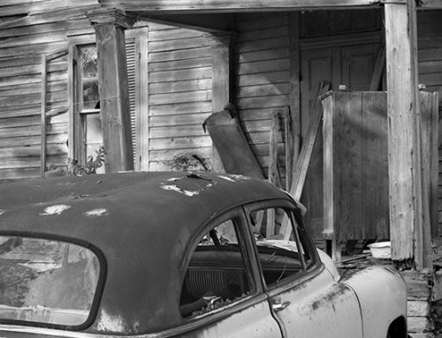 Old Car, House, Ste. Genevieve, Missouri